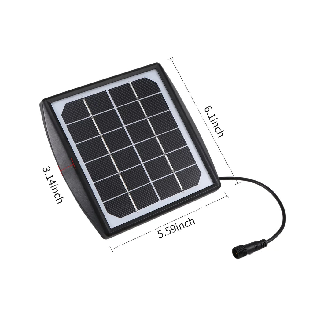 Lixada Solar Panel liquid Pump Fountain Pump Adjustable for DIY Birdbath Fish Tank Small Pond Patio Lawn Pool Garden