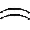 RAParts (2) 4 Leaf Double Eye Springs for 5,000 Lb Trailer Axles ship Utility
