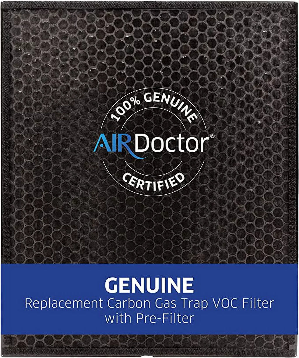 AirDoctor 2000 Genuine Replacement Carbon Gas Trap VOC Filter with Pre-Filter