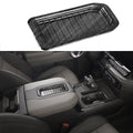 Center Armrest Storage Box Trim shield Fit For Chevy Silverado Suburban Tahoe SIERRA 2019 2020 2021 2022 Black Wood Grain