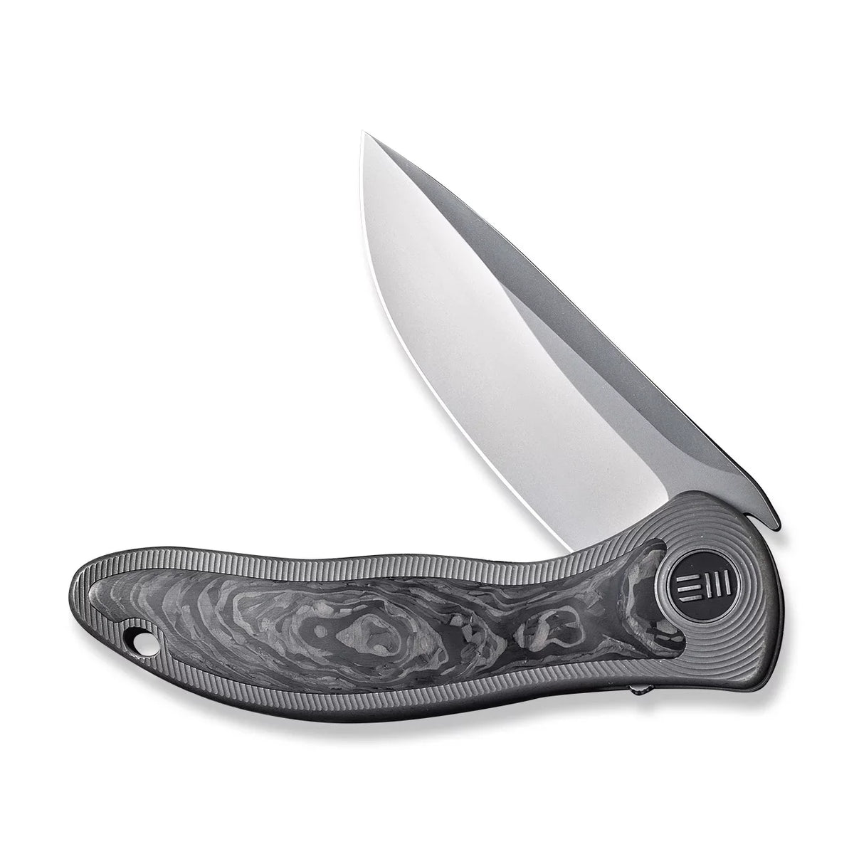 WE KNIFE Synergy2v2 Frame Lock 18046CF-1 Knife 20CV Stainless Carbon Fiber & Titanium Pocket Knives