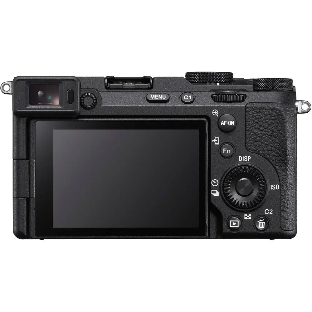 a7C II Full Frame Mirrorless Camera Body with 28-60mm F4-5.6 Lens Black ILCE-7CM2L/B Bundle with Deco Gear Photography Bag Case + Extra Battery + Charger + Tripod + Software Kit & Accessories