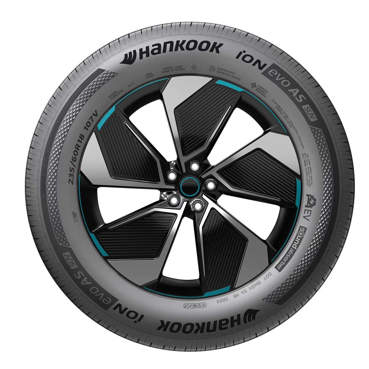 Hankook iON evo AS SUV IH01A All Season 255/40R21 102Y XL Passenger Tire