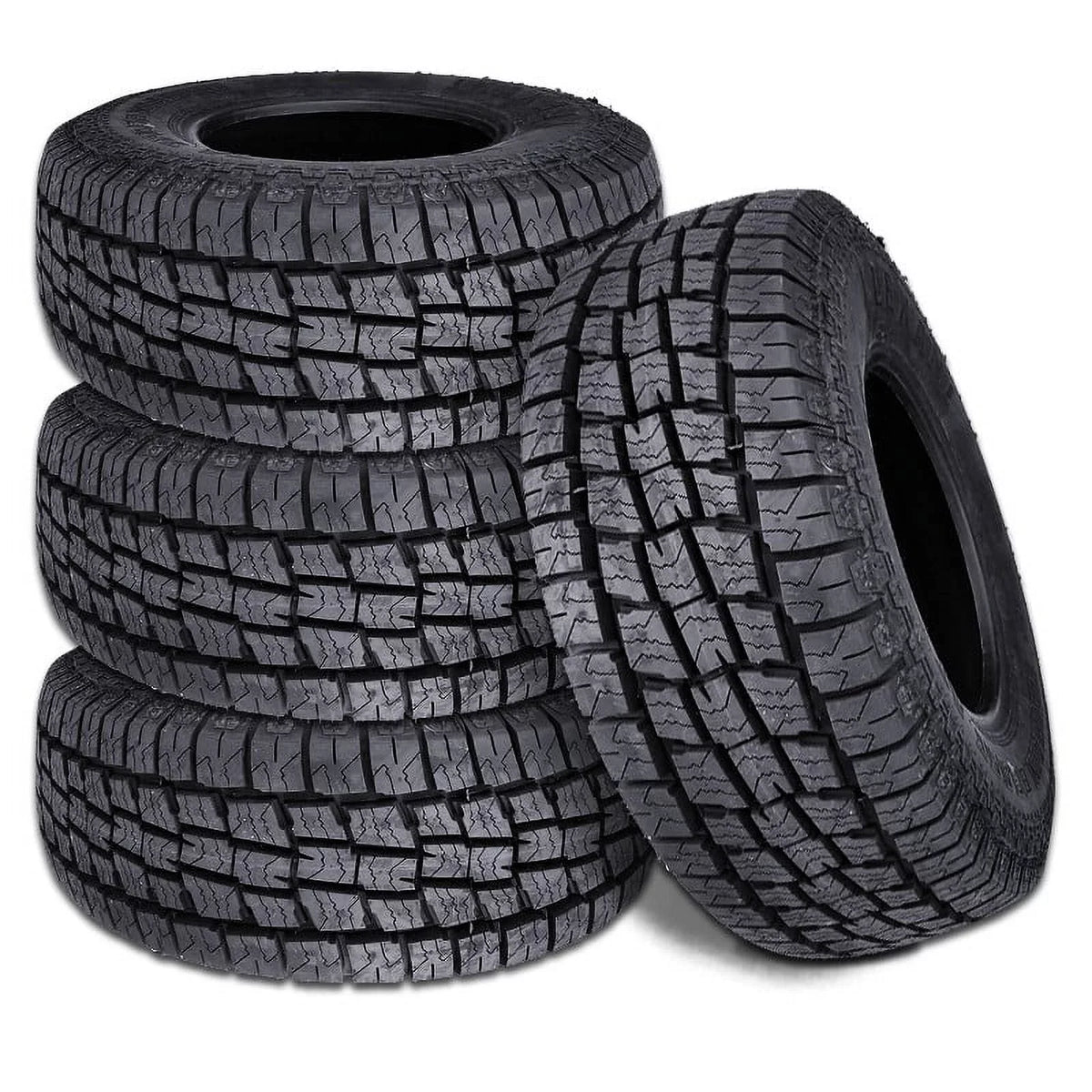 Set of 4 Lionhart Lionclaw ATX2 LT 235/70R16 All Terrain Tires [Load Range C, 6 Ply] LHSTATX1670010 / 235/70/16 / 2357016 Fits: 2004-07 Honda Pilot EX-L, 2013  Explorer Sport