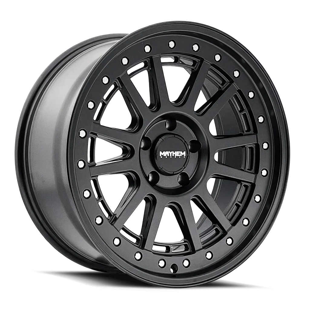 18x9 Mayhem 8305 Compass Matte Black Wheel 6x135 (18mm)