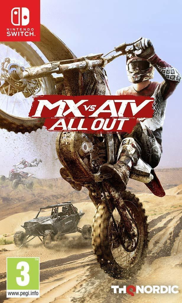 MX vs ATV All Out Nintendo Switch Brand New Factory Sealed Off Road Racing