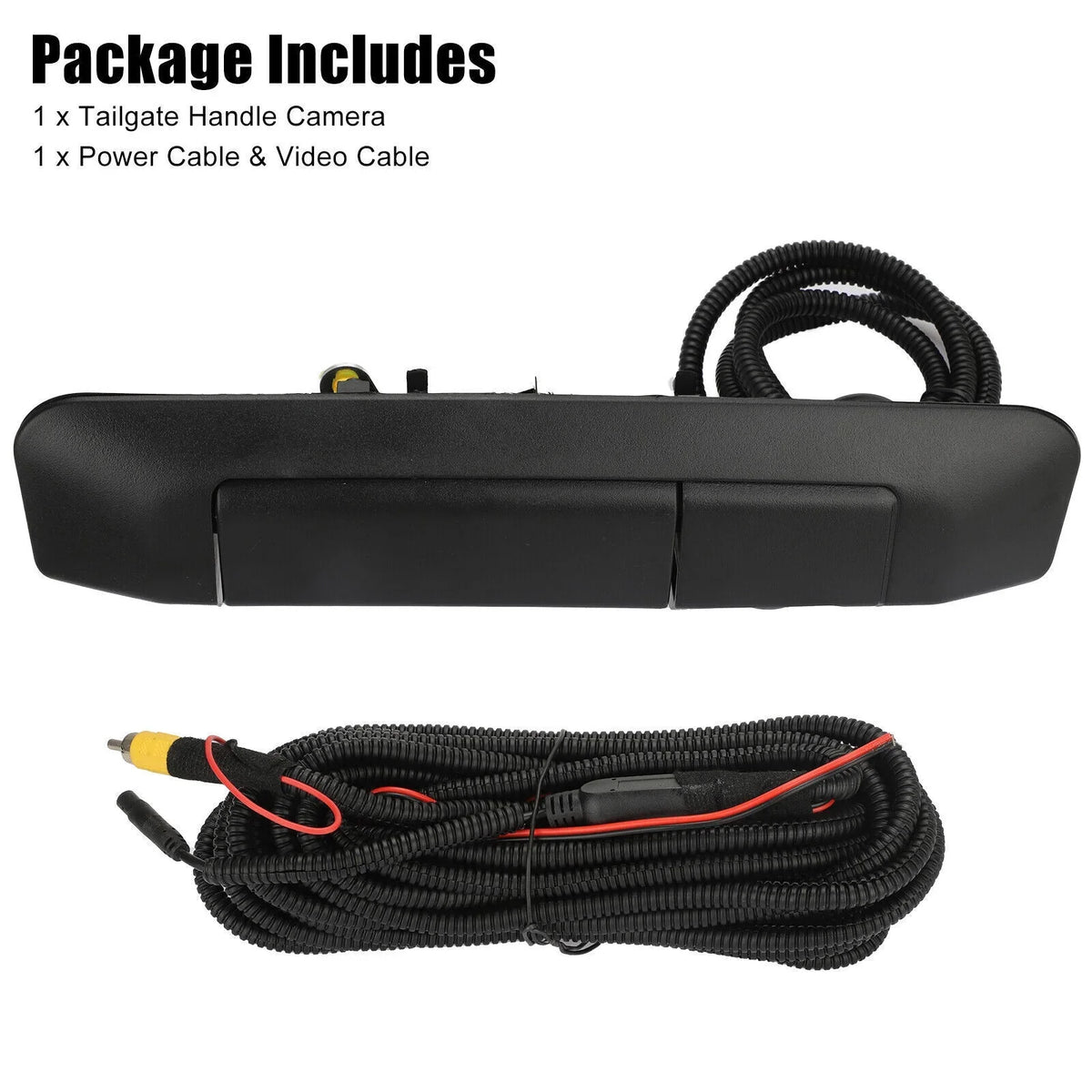 Xhy Backup Camera Tailgate Handle for  Tacoma 2004-2014 2006 2007 2008 09