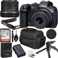 EOS R7 Mirrorless Camera with RF-S 18-45mm f/4.5-6.3 IS STM Lens + 64GB Memory Card + Tripod + Case & More