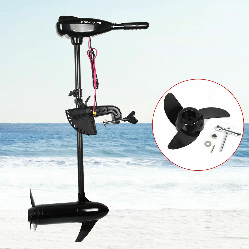 CNCEST 1.6HP 1152WE lectric Outboard Motor vessel Engine Heavy Duty craft Trolling Motor