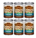 (12 Pack) Keystone All Natural Chicken 14.5 oz Can  Emergency Survival Food For Camping Hiking and Backpacking Ready to Eat- Pack of 12 Cans