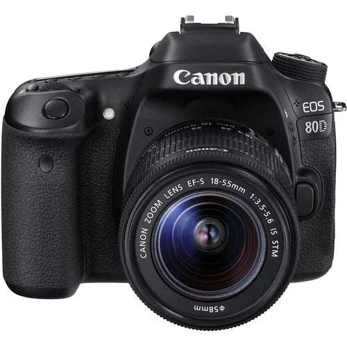 EOS 80D DSLR Camera Intermediate Bundle  with 18-55mm Lens+24.2MP APS-C CMOS sensor and DIGIC 6 image processor