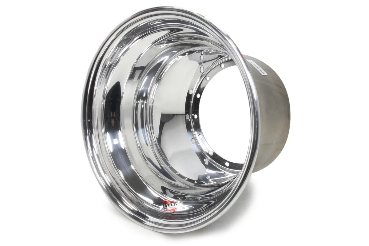 Outer Half No-Lock Sprint Rim - Polished. Weld Racing WELP858-5014 15 x 10.25 in
