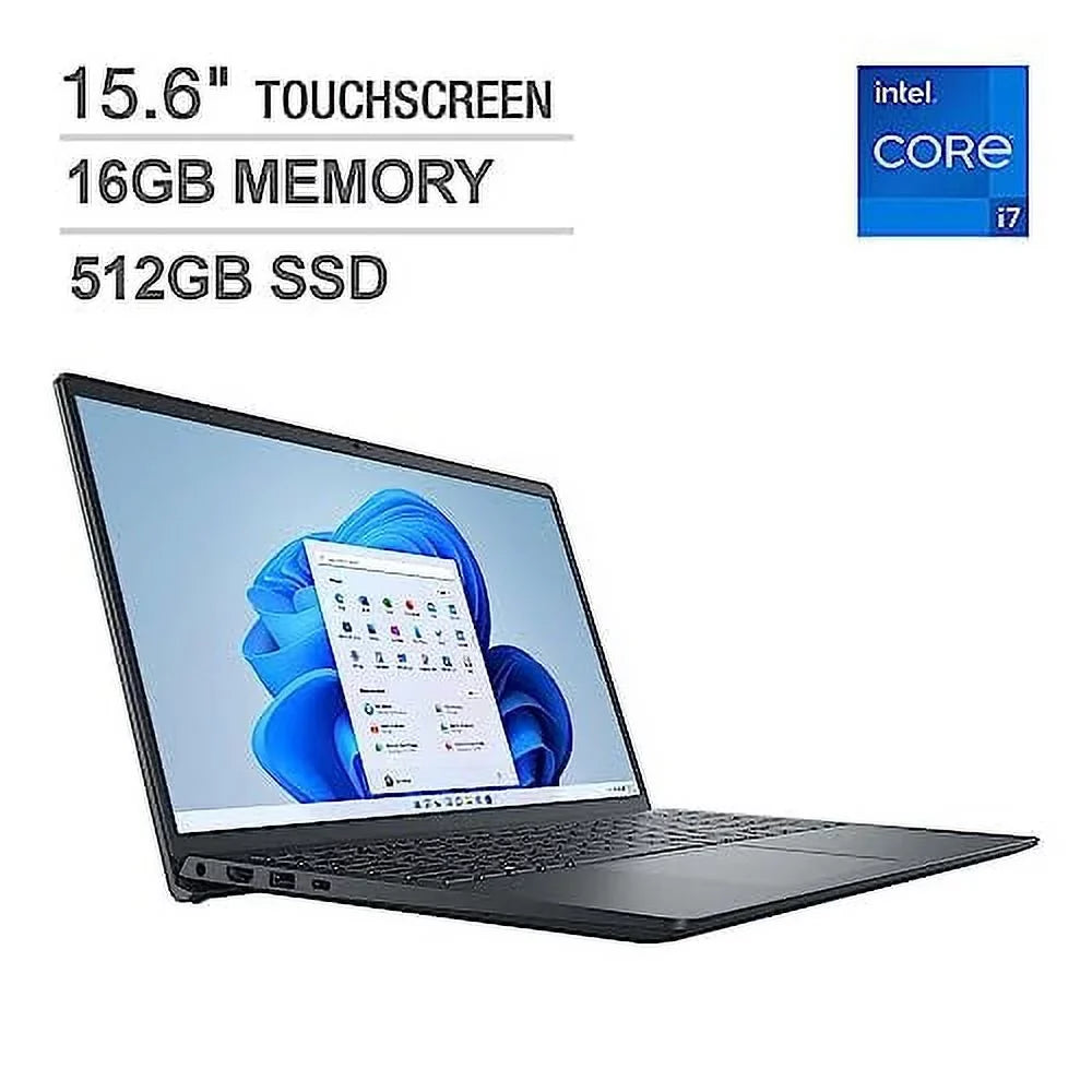 Inspiron 15.6" 3530 15" Touchscreen Laptop Computer 2023 | 13th Gen  Core i7-1355U up to 5.0 GHz, 16GB DDR4 RAM, 512GB PCIe NVMe M.2 SSD,  Iris Xe Graphics, Windows 11 Home