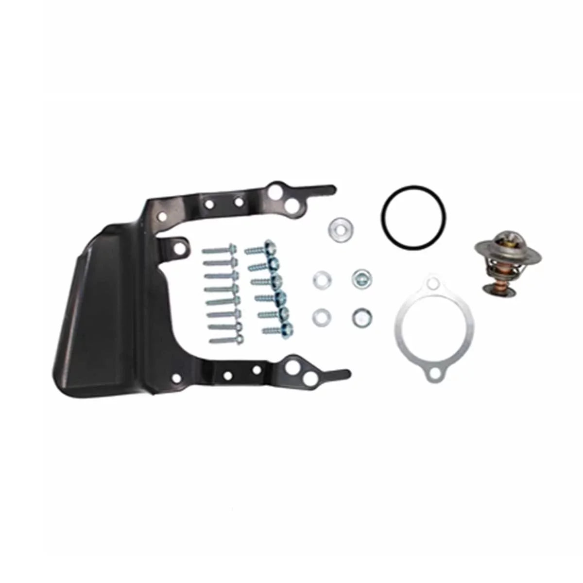AutoShack Upper Intake Manifold with Thermostat and Gaskets Replacement for  Mustang Explorer Crown Victoria Mercury Grand Marquis Mountaineer Lincoln Town Car Without Coolant Heated PCV