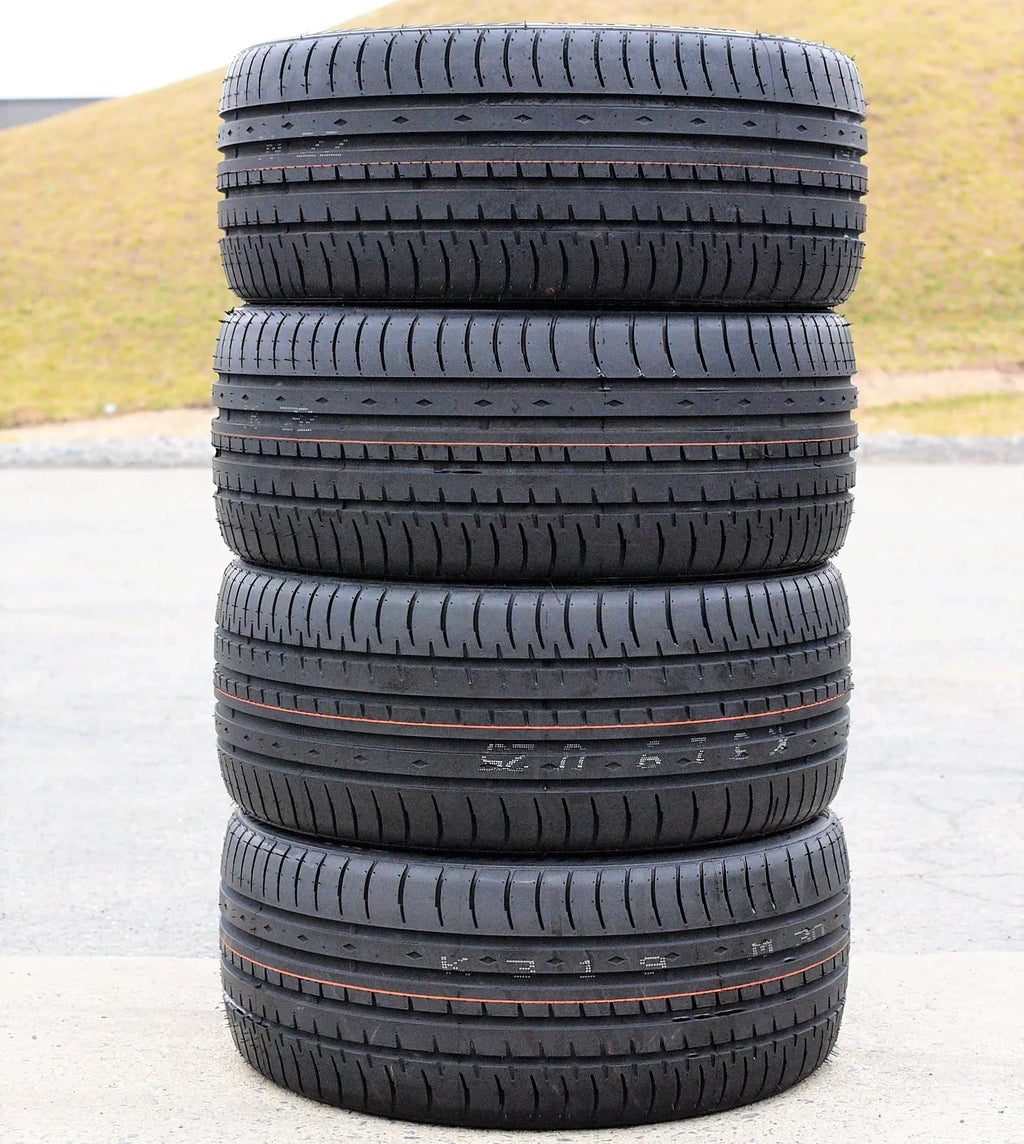 Pair of 2 (TWO) Accelera Phi 235/40ZR18 235/40R18 95Y XL A/S High Performance Tires Fits: 2012-18  Focus Titanium, 2017-23 Honda Civic Sport Touring