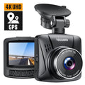 TOGUARD Dash Cam,4K Dash Cam Front 2" LCD Screen Car Camera with GPS, 170° Wide Angle, WDR, Night Vision, Parking Mode, G-Sensor