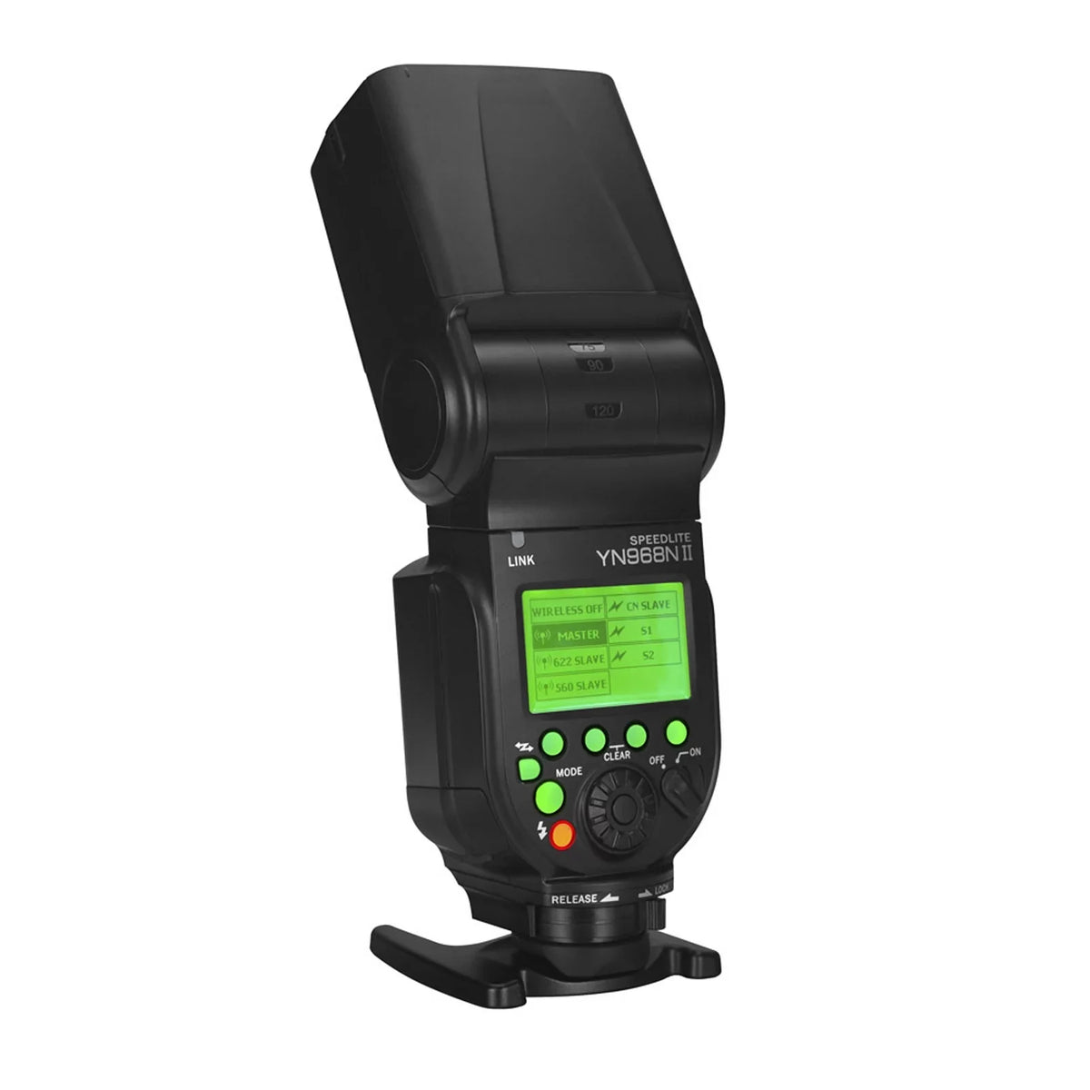 YONGNUO Camera Flash,YN968N YN968N II TTL LED 5600K DSLR Speedlite Speedlite 1/8000s HSS II TTL Speedlite appropriate YN622N YN560 DSLR appropriate YN622N appropriate Built-in LED 5600K HSS