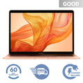 Pre-Owned  MacBook Air 13" 2018 Gold- i5 1.6GHz- 8GB RAM- 128GB SSD- Model Number MRE82LL/A (Fair)