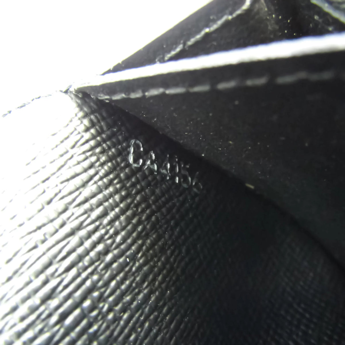 Pre-Owned Louis Vuitton Epi Portefeuille Brazza M60622 Men's Epi Leather Long Wallet (bi-fold) Noir (Good)