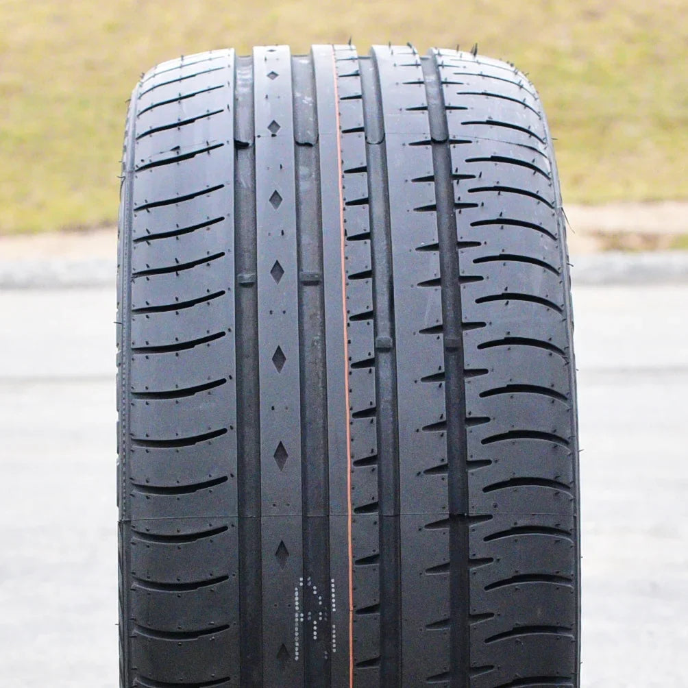 Pair of 2 (TWO) Accelera Phi 235/40ZR18 235/40R18 95Y XL A/S High Performance Tires Fits: 2012-18  Focus Titanium, 2017-23 Honda Civic Sport Touring