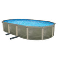 Bluewave Trinity 18' Round 52-In Deep Steel Wall Pool W/ 7-In Top Rail
