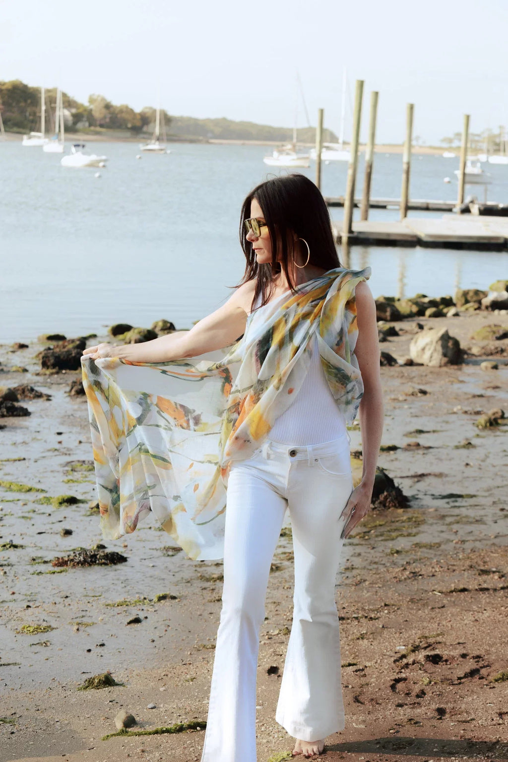 Sun Swept - 100% Cashmere Scarf by James Paul Cheung