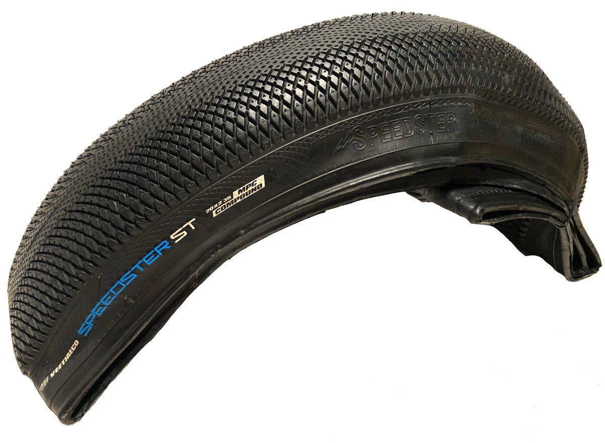 Vee Tire BMX Speedster ST 20x2.35 Folding Bead Black Sidewall Bike Tire 60-406