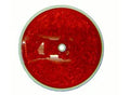 Reflector - Center Hole Mount - Red (100 Pack). Cortina 13-099-32 3-3/8" Dia