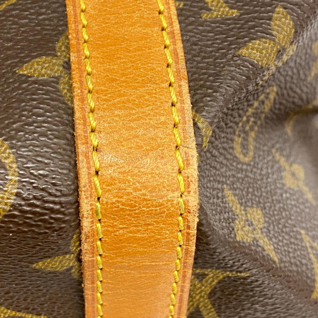 Pre-Owned Louis Vuitton Boston Bag Monogram Saxe Souple 35 M41626 Brown Men's Women's (Good)
