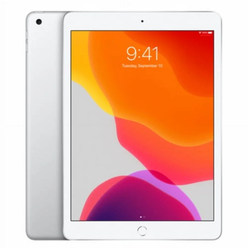 Restored  iPad 7th Gen 32GB Wi-Fi, 10.2" - Silver (Refurbished)