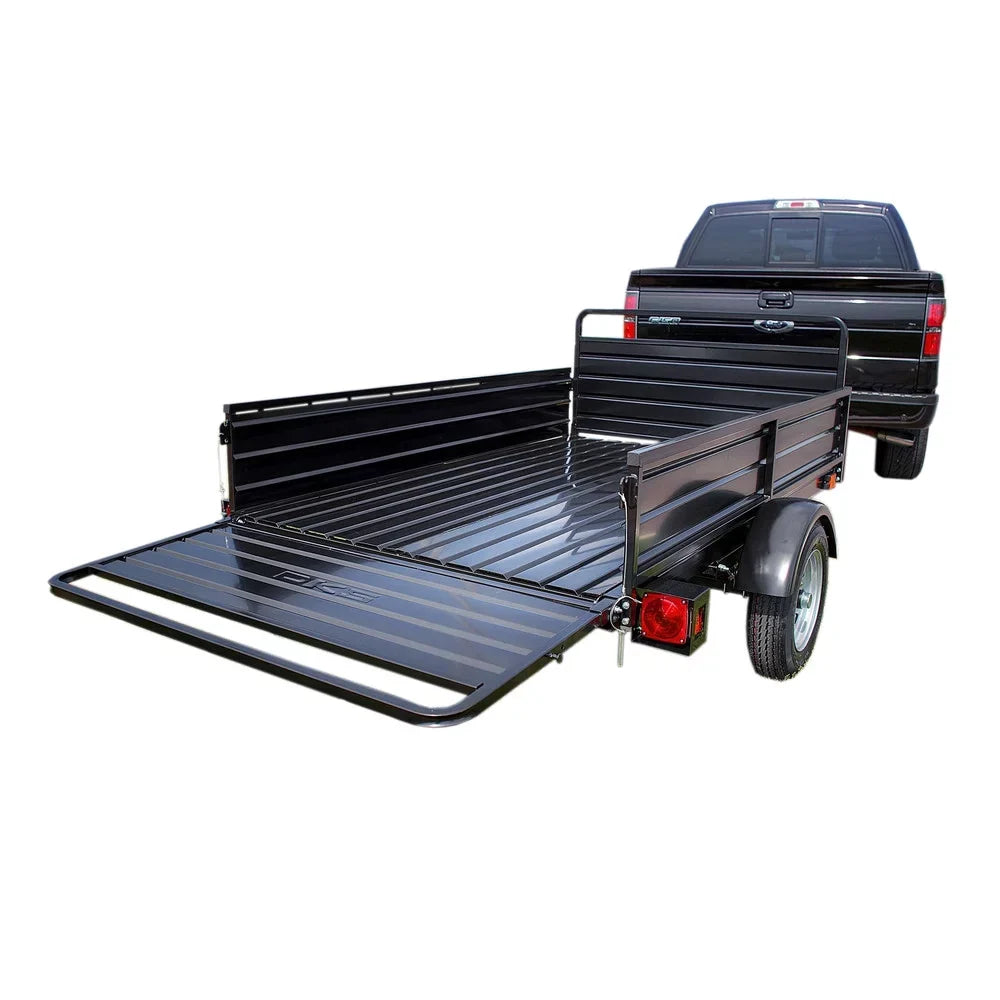 Multi Purpose Utility Trailer (Black Powder-Coated). x 7 ft. 5 ft