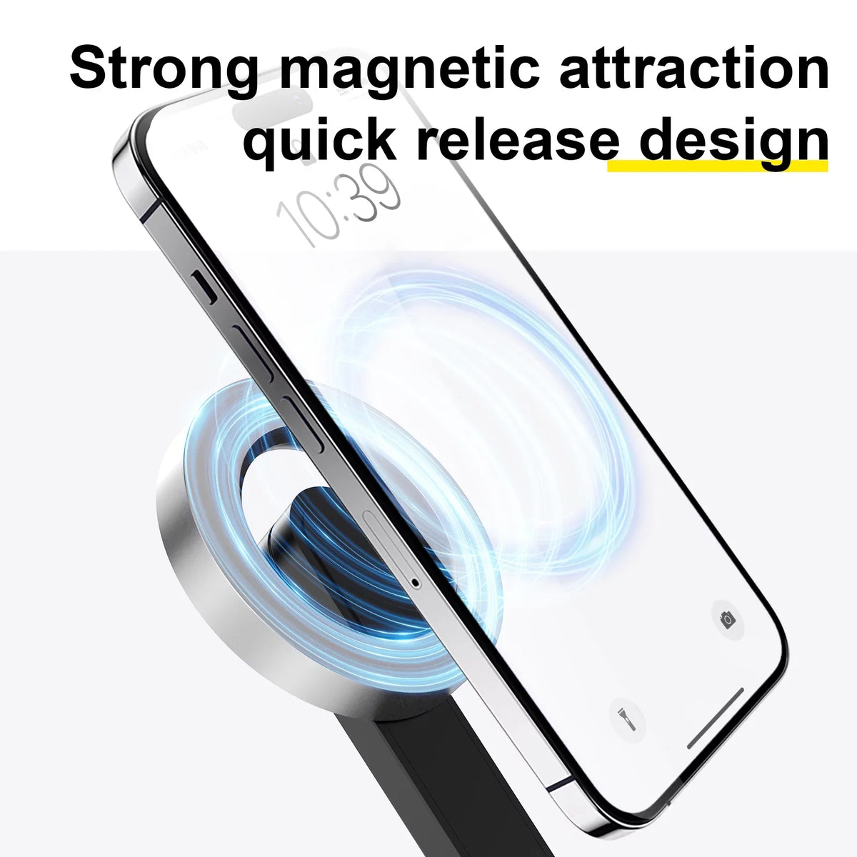 TELESIN Magnetic Selfie Stick with Remote Control for , 27.1 inch Tripod,  Rotation