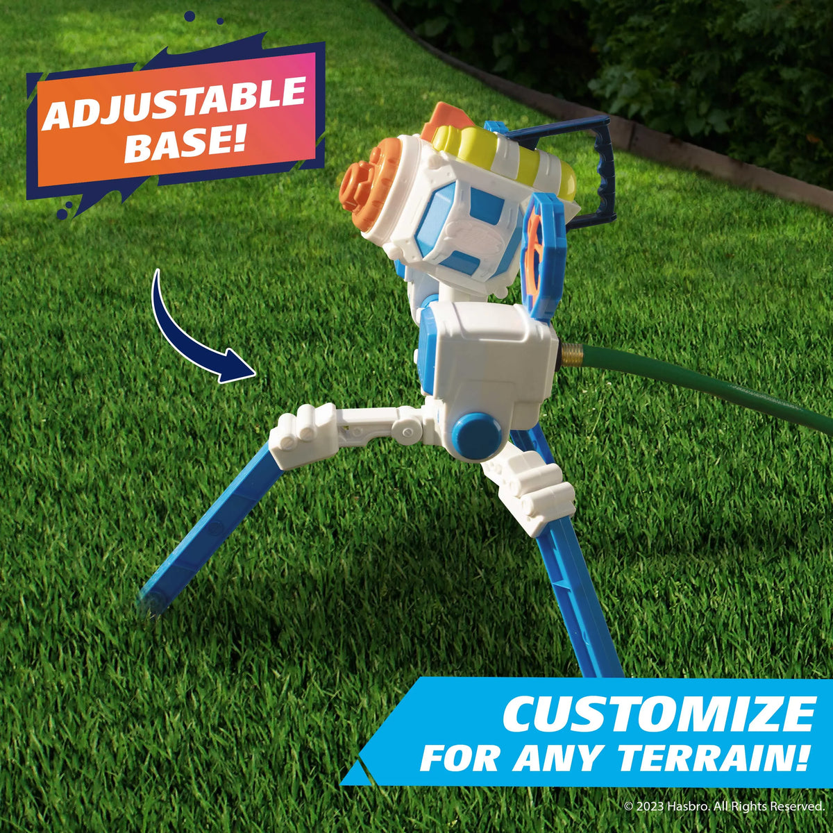 NERF Super Soaker RoboBlaster by WowWee – Automatic Soaker Blasting Machine Drenches You in liquid
