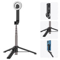 TELESIN Magnetic Selfie Stick with Remote Control for , 27.1 inch Tripod,  Rotation