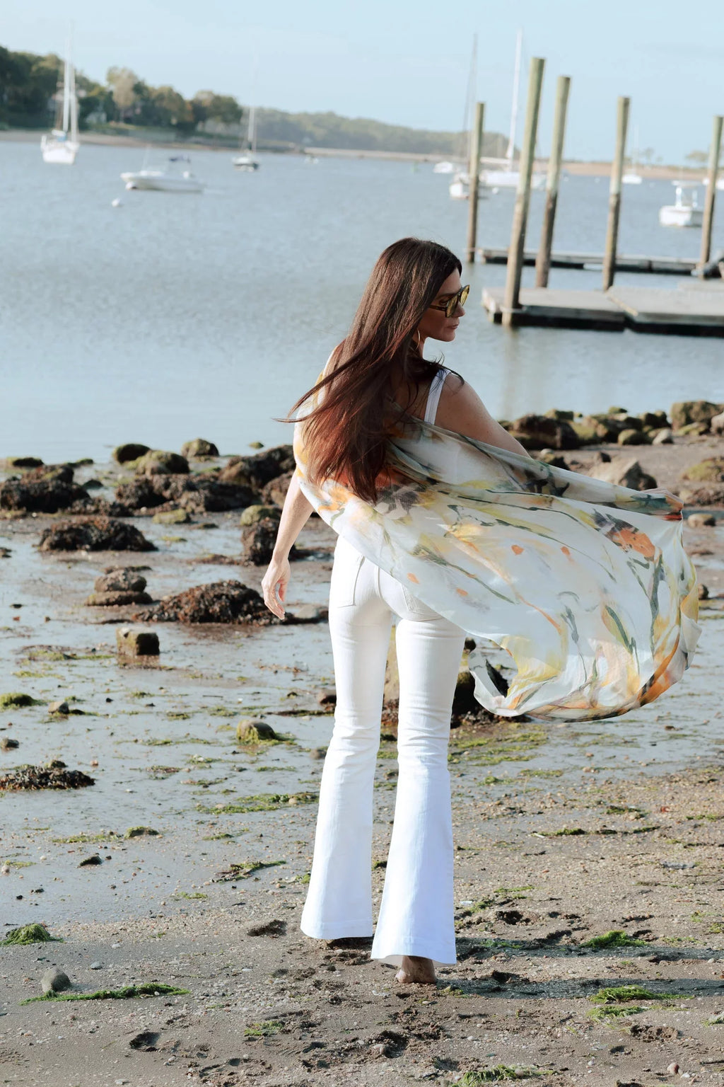 Sun Swept - 100% Cashmere Scarf by James Paul Cheung