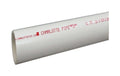 L Plain End Schedule 40 220 psi - Case Of: 1. x 10 ft. Dia. Charlotte Pipe PVC DWV Pipe 4 in