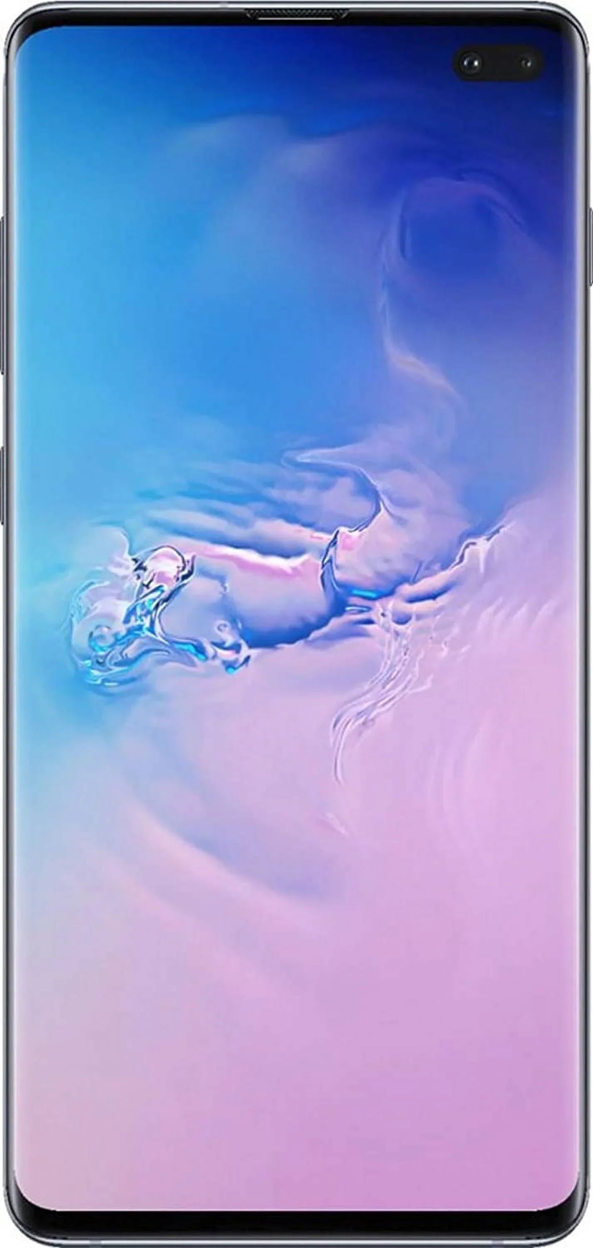 Galaxy S10+ Plus G975U (GSM Unlocked) Prism Blue 128GB Smartphone (Used Used Good)