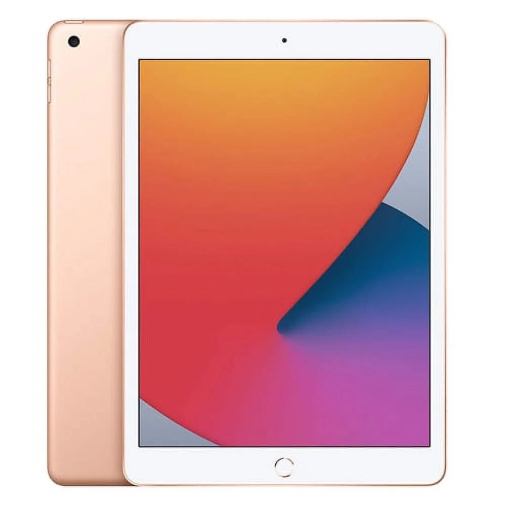 Pre-Owned  iPad 8 (8th Gen) 32GB - Wi-Fi + Cellular Unlocked - 10.2" - Gold - (2020) Refurbished - Fair