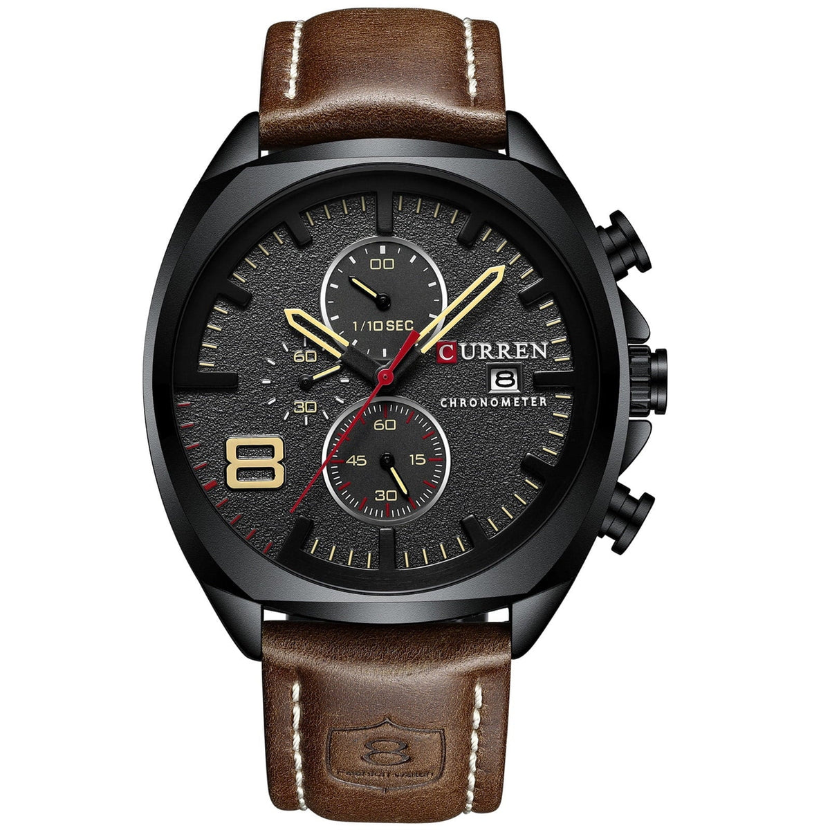 Dazzduo Wristwatches,Casual Wrist Watch Business Casual Wrist Watch Quartz Movement Men Watch Arealer