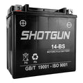 Shotgun YTX14-BS Replacement Powersports Battery For 2007 - 2007 Yamaha PZ50FX Phazer FX