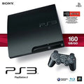 Restored  PlayStation PS3 Slim 160GB Console (Refurbished)