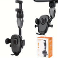 Heavy Duty Windshield Phone Mount for Car - 360-Degree Rotative Dash Mount Phone Holder - Non-Shaking, Zero Noise - suitable with All Smart Phones and Cars