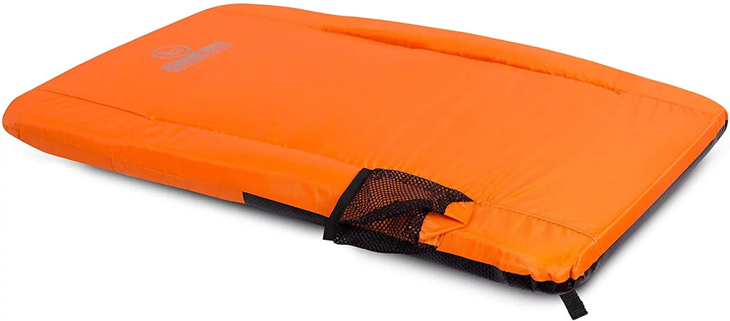 Stadium Boss Stadium Seat Reclining Bleacher Chair Folding - Orange