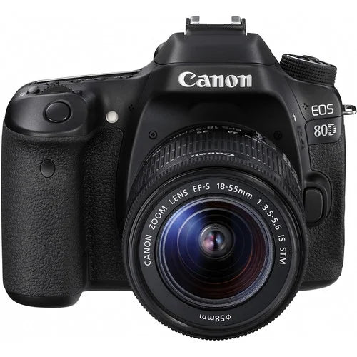 EOS 80D DSLR Camera Intermediate Bundle  with 18-55mm Lens+24.2MP APS-C CMOS sensor and DIGIC 6 image processor
