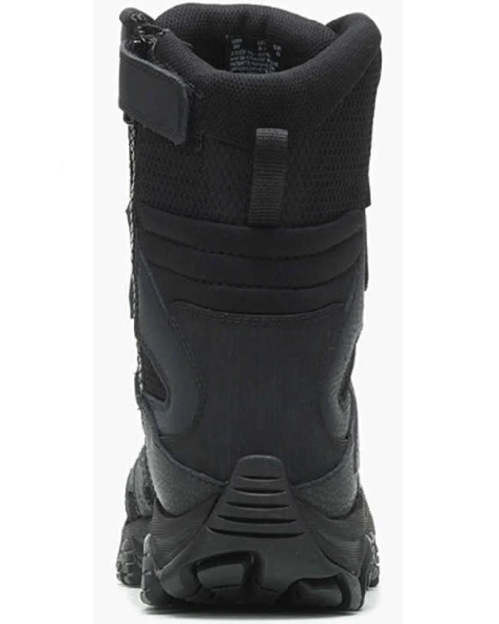 Merrell Men's Moab 3 8" Tactical Zip Waterproof Boot Round Toe Black 9 D(M) US