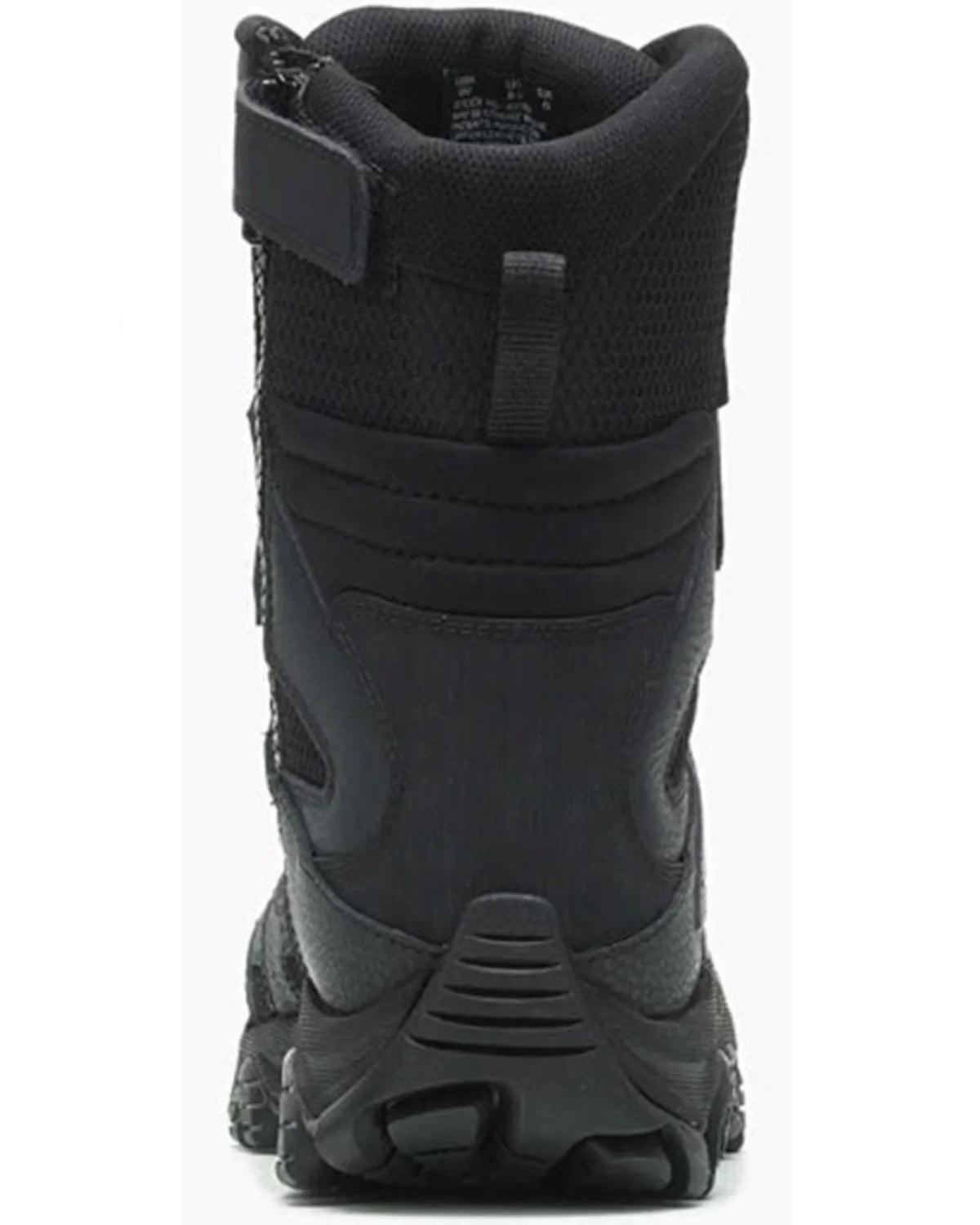 Merrell Men's Moab 3 8" Tactical Zip Waterproof Boot Round Toe Black 9 D(M) US