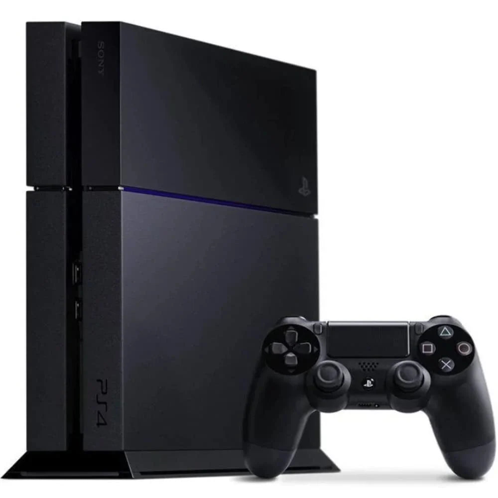 PlayStation 4 500GB Gaming Console Black with Charging Dock HDMI Cable Bolt Axtion Like New