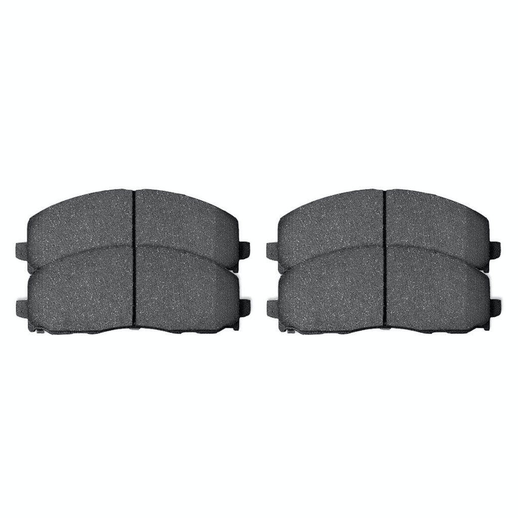 AutoShack Front and Rear Drilled Slotted Brake Rotors Silver and Ceramic Pads Kit Replacement for VW Routan 2012-2020 Dodge Grand Caravan Journey 2012-2016 Chrysler Town & Country 2013-2015 Ram C/V V6