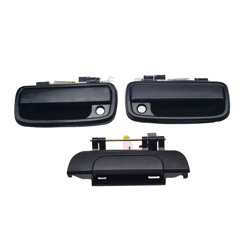 3Pcs Tailgate & Exterior Front Door Handle Kit for 1995-04  Tacoma Pickup