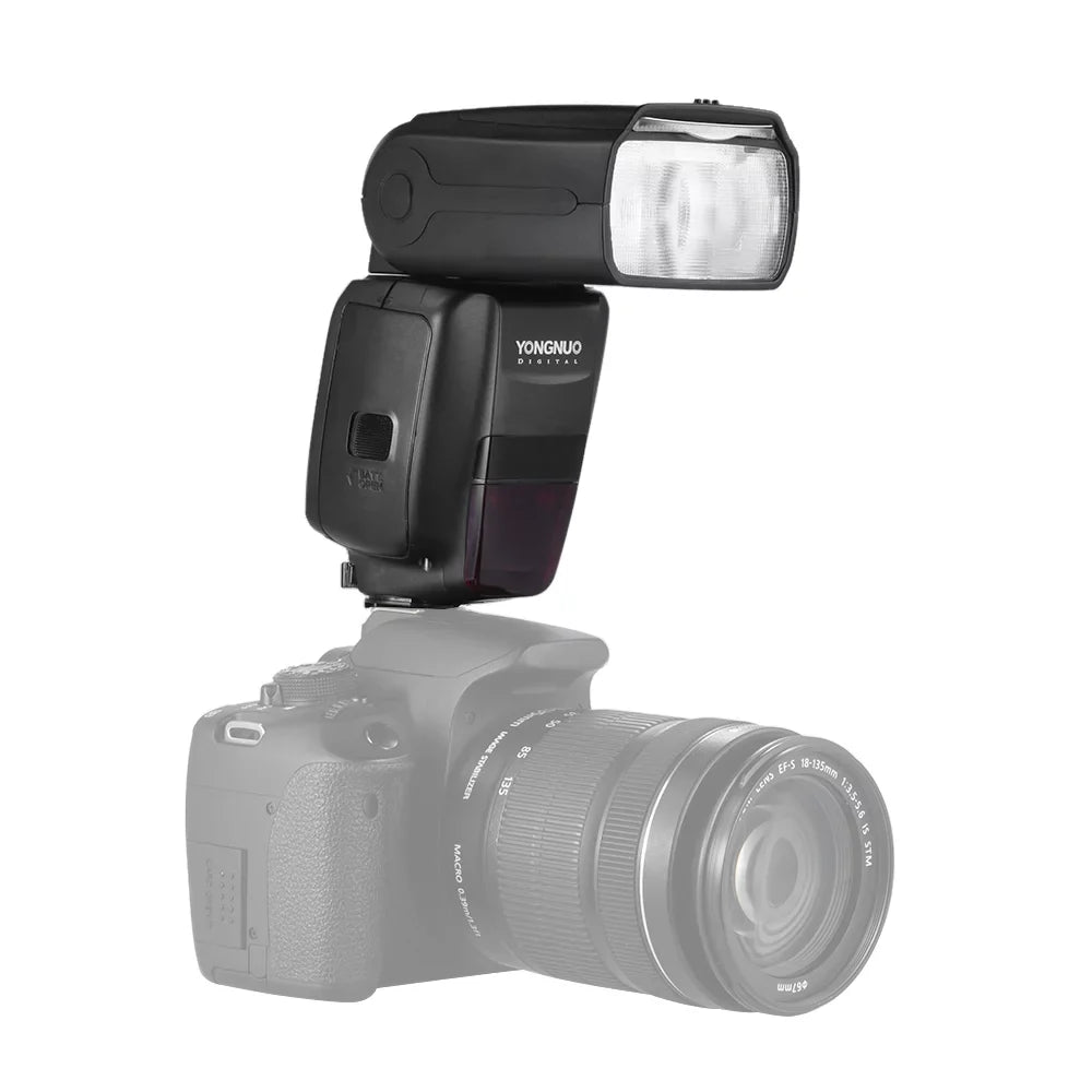 YONGNUO YN600EX-RT II Professional Creative TTL Master Flash Speedlite 2.4G Wireless 1/8000s HSS GN60 Support Auto/ Manual Zooming for  Camera as 600EX-RT YN6000 EX RT II